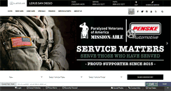 Desktop Screenshot of lexussandiego.com